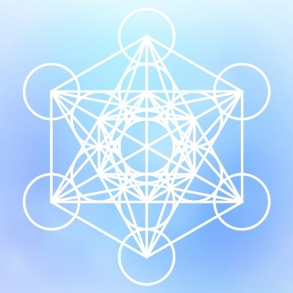 Erzengel Metatron - Der Erzengel vor dem Thron - Heilige Geometrie im Würfel des Metatron