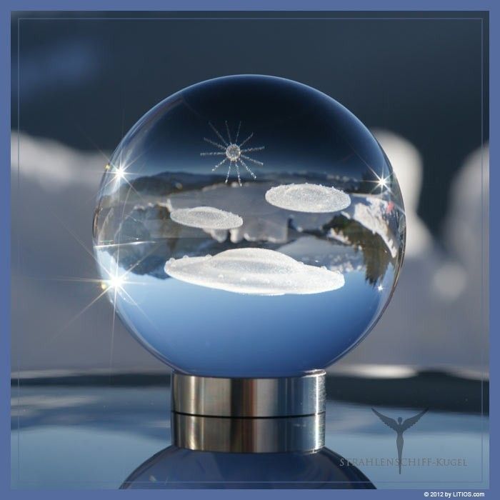 Ashtar Kugel Diamant - Lichtdiamant von Litios-Lichtkristalle