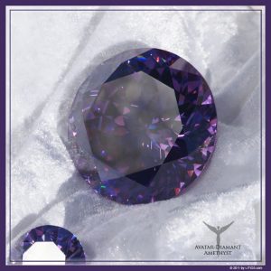 Avatar-Diamant amethyst - Litios-Lichtkristalle