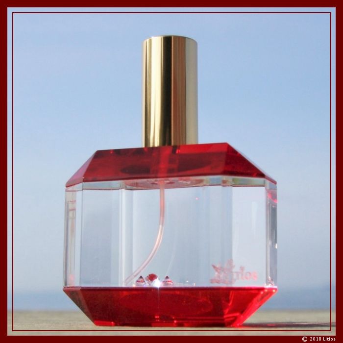 Diamant-Essenz rubinrot - Litios-Lichtkristalle