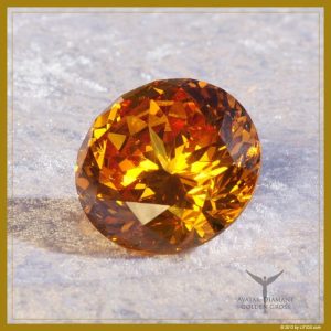 Avatar-Diamant gold - Litios-Lichtkristalle