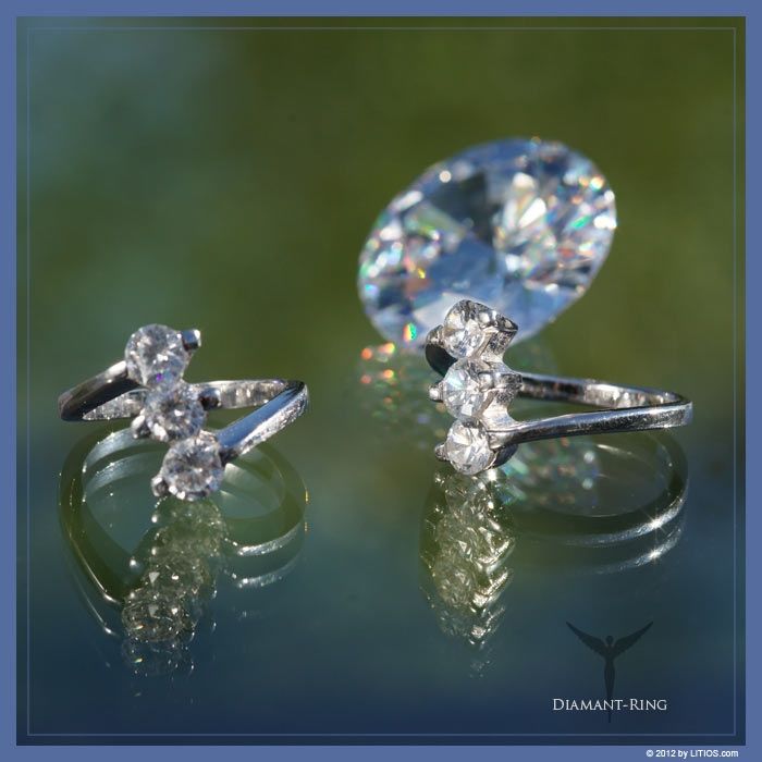 Diamantring kristallklar 5 Diamantring kristallklar - Image 5