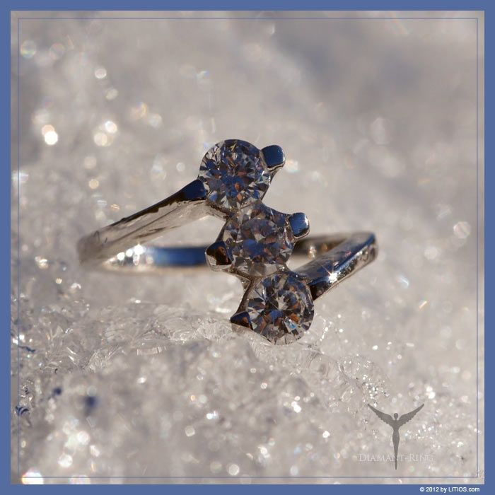 Diamantring kristallklar 6 Diamantring kristallklar - Image 6