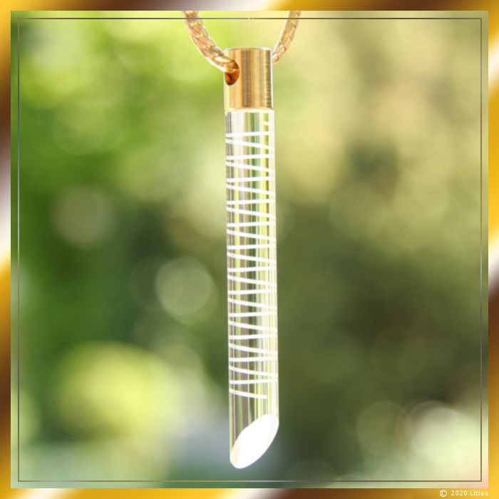 Evolutions spirale Diamant für Regeneration und Körper von Litios-Lichtkristalle