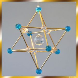 Merkaba des Aufstiegs gold