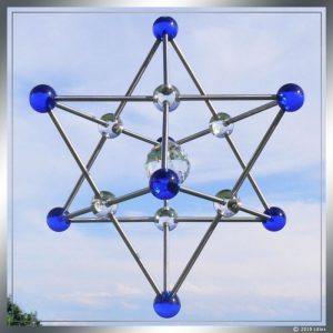 Merkaba des Aufstiegs silber