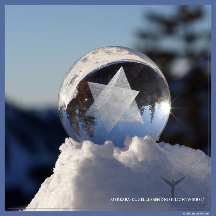 Merkaba Lichtdiamant von Litios-Lichtkristalle