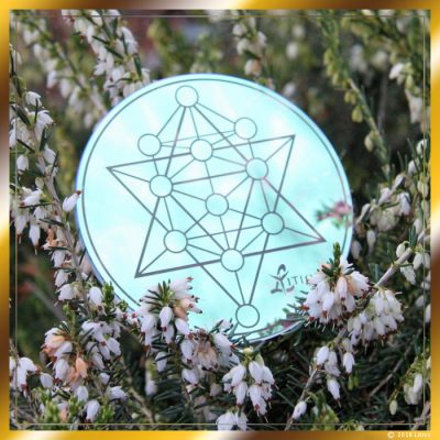 Sefirot-Designglas Lichtkristall Litios