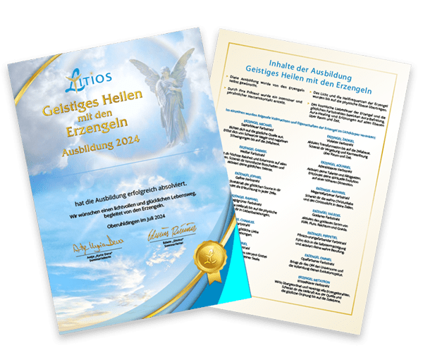 Zertifikat Geistiges Heilen mit den Erzengeln